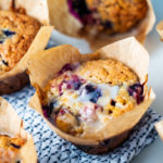 double berry muffins